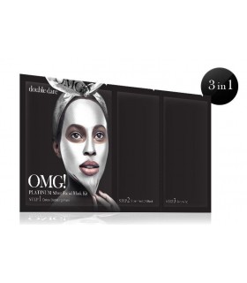 OMG! PLATINUM SILVER FACIAL MASK KIT DOUBLE DARE OMG -  7.92