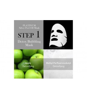 OMG! PLATINUM SILVER FACIAL MASK KIT DOUBLE DARE OMG -  7.92