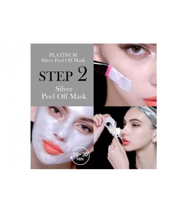 OMG! PLATINUM SILVER FACIAL MASK KIT DOUBLE DARE OMG -  7.92