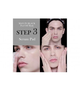 OMG! MAN IN BLACK PEEL OFF MASK KIT DOUBLE DARE OMG -  7.92